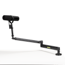 Paral Boom Articulado Microfono Podcast Low Profile Gator Shure