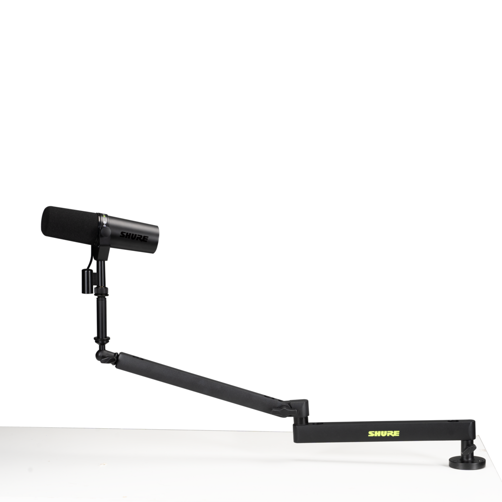 Paral Boom Articulado Microfono Podcast Low Profile Gator Shure
