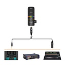 Microfono de Podcast Comica Ejoy D10 Pro A XLR USB Wireless