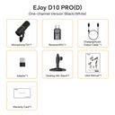 Microfono de Podcast Comica Ejoy D10 Pro D XLR USB Wireless