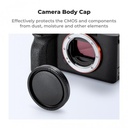 Kit de Tapas Cuerpo, Lente, Zapata y Paño para Sony E K&f Concept SKU.2222