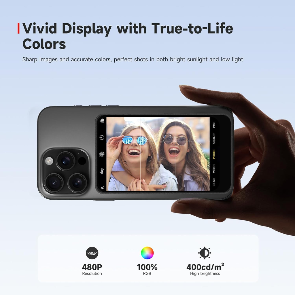 Monitor 4 Pulg para Smartphone SYNCO XView M4 Gris