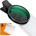 Filtro Nd Variable K&f Concept Nd2-400 con Clip Smartphone 67mm KF01.2901V2