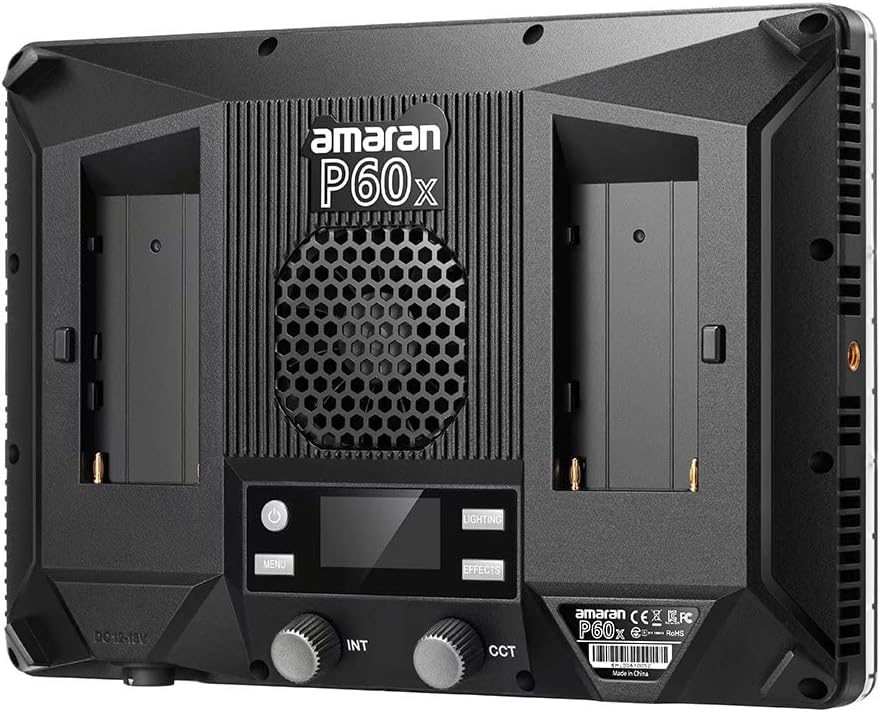 Kit 3 Panel Led Amaran P60x Bicolor 60w Cri95 Tlci96 5070lux