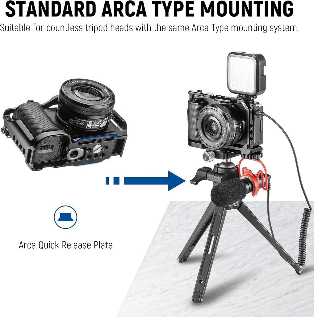 Jaula Neewer para Camara Sony ZV-E10 Arca CA003