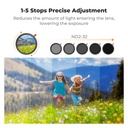 Filtro 3 en 1 Nd Variable CPL Black Mist 1/4 67mm K&f Concept KF01.2067