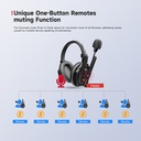 Intercomunicador Synco Xtalk XMax13 Dual Ear 500 Mts Kit 13 und