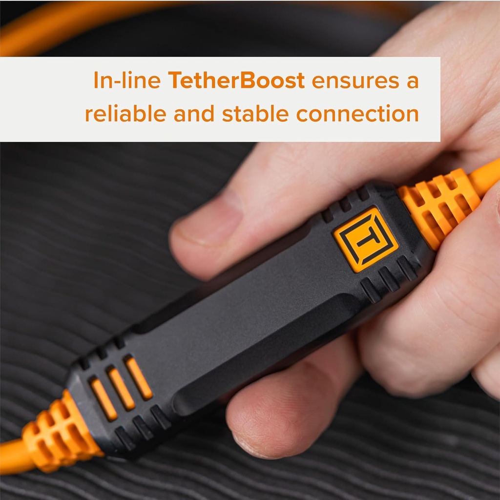 Cable Tipo C Tether Tools TetherPro Optima 10G USB 4,6 Mts