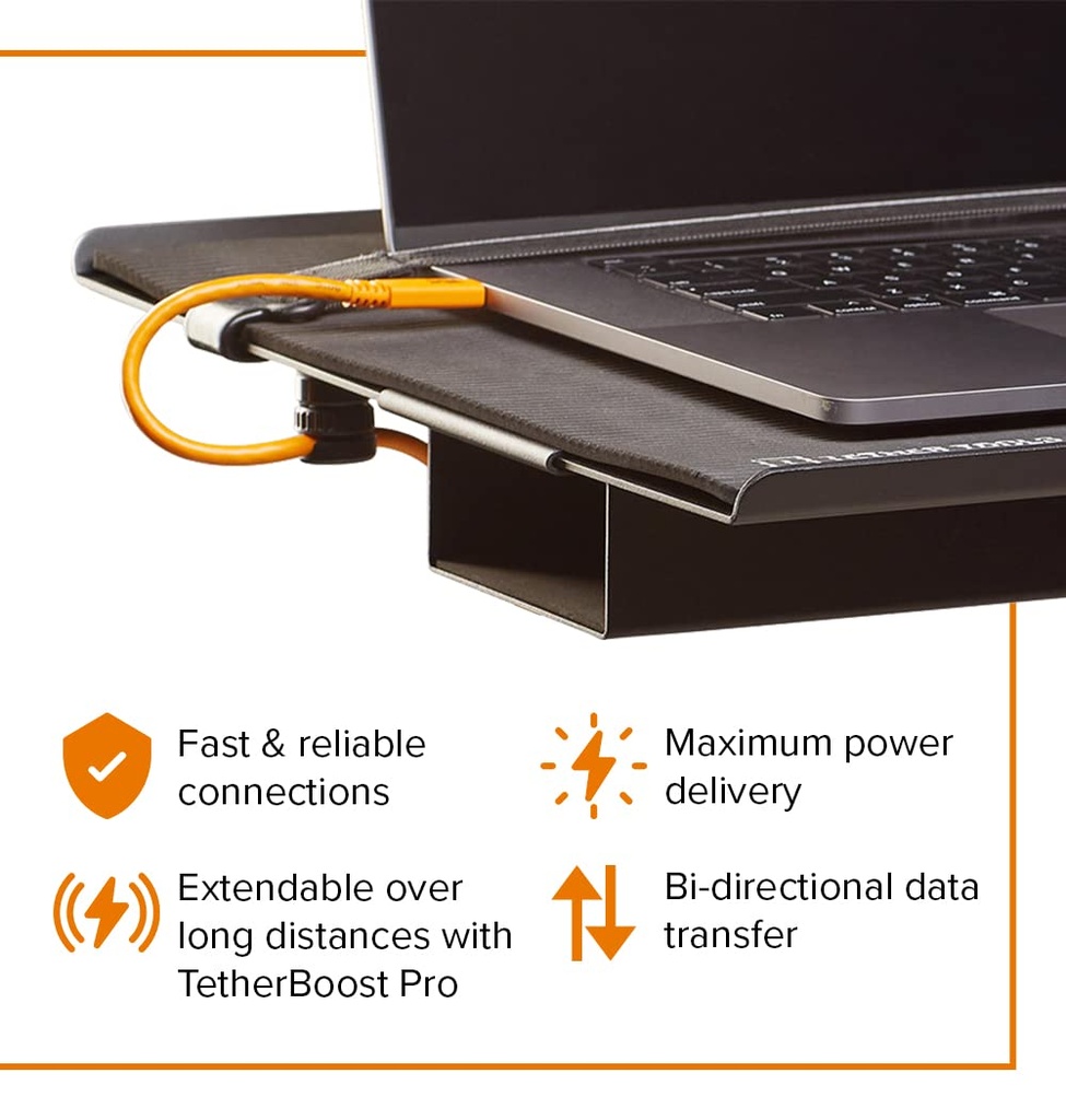 Cable Tipo C Tether Tools TetherPro 4,6 Mts