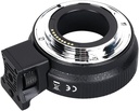  Adaptador De Lente Commlite Canon Efs A Eos M Electronic Af