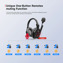 Intercomunicador Synco Xtalk XMax5 Dual Ear 500 Mts Kit 5 und