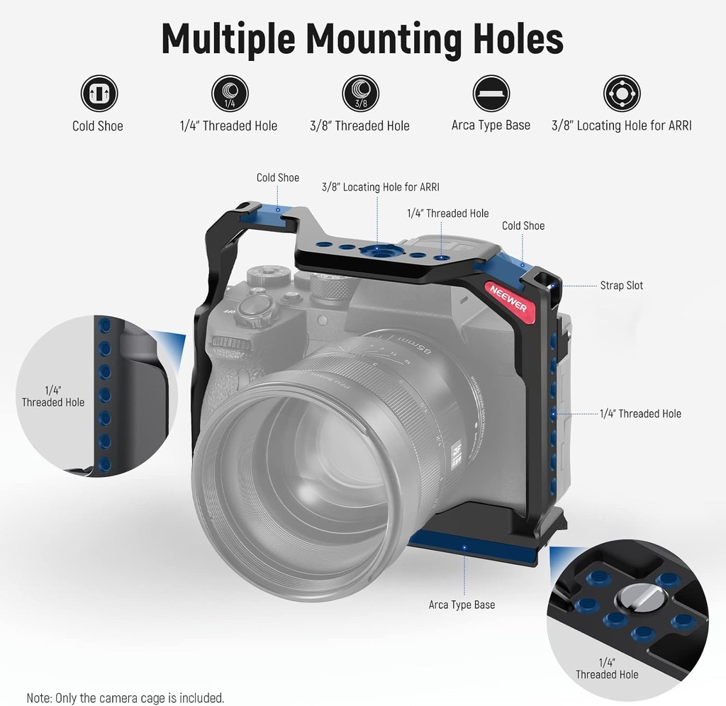 Jaula Neewer para Sony a7R V/a7R IV/a7 IV/a7S III/a1