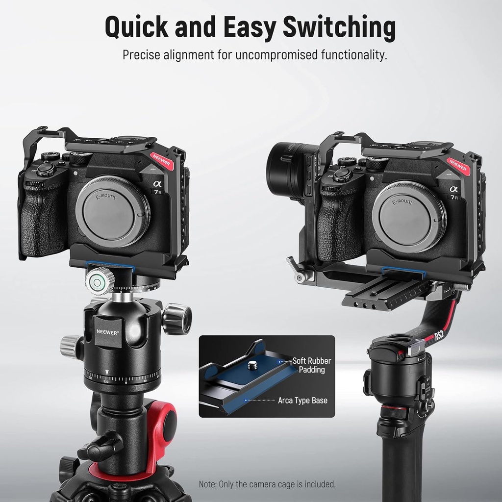Jaula Neewer para Sony a7R V/a7R IV/a7 IV/a7S III/a1