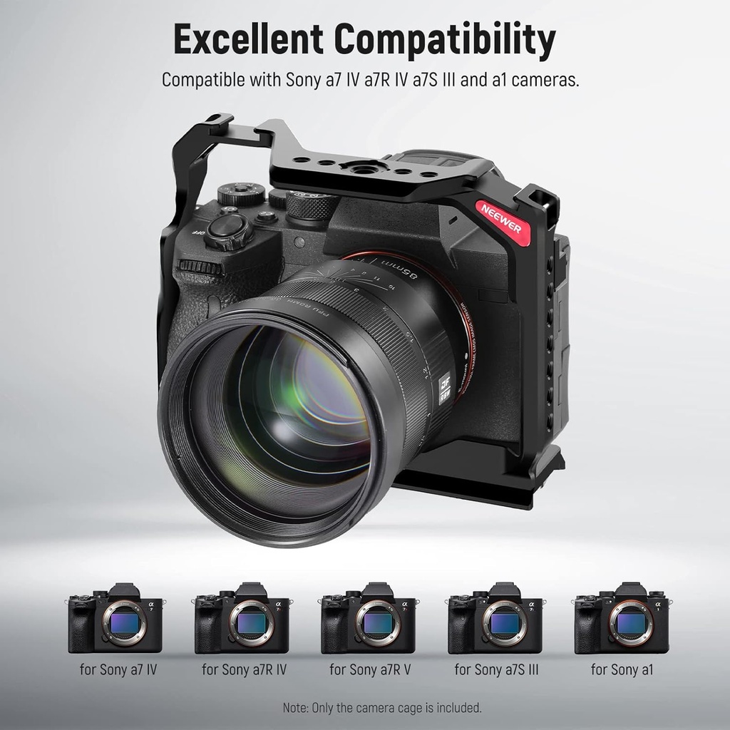 Jaula Neewer para Sony a7R V/a7R IV/a7 IV/a7S III/a1