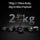 Estabilizador Gimbal DJI RS 3 Mini Carga maxima 2 Kg