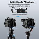 Jaula Canon EOS R8 Sirui Con Arca Nato Hdmi Clamp