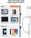 Lector De Tarjetas 2 En 1 Sd Microsd iPhone iPad Macbook
