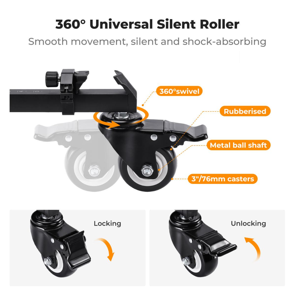 Dolly Para Tripode Y Parales Kf Concept KF31.118
