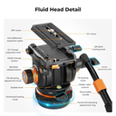 Tripode KF Concept Cabezal Fluido Video KF09.148V1