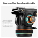 Tripode KF Concept Cabezal Fluido Video KF09.148V1