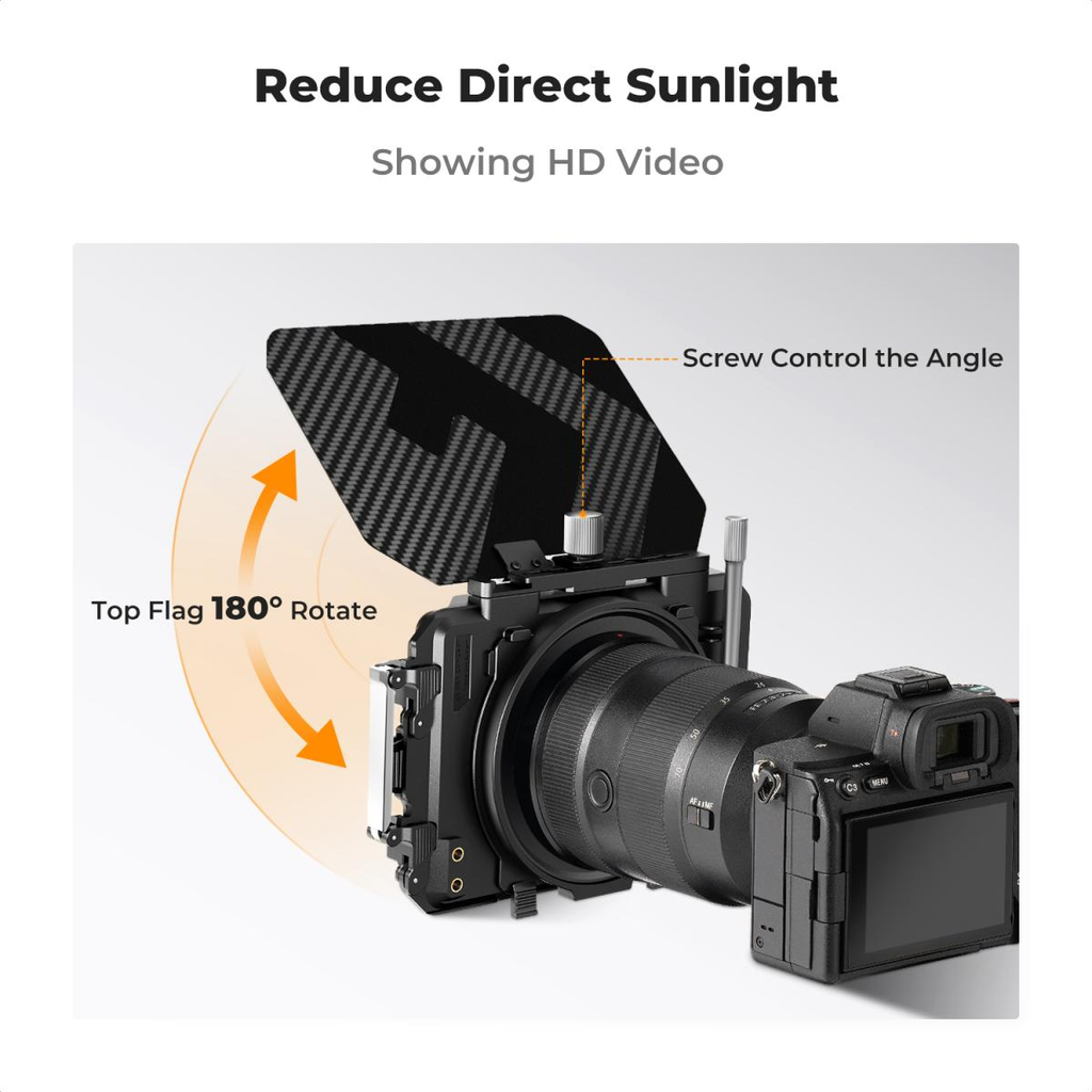 Matte box Filter K&f Concept 67-72-77-82-95 mm