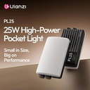Luz de Video Led Ulanzi PL25 Bicolor 25W Recargable