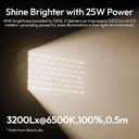 Luz de Video Led Ulanzi PL25 Bicolor 25W Recargable