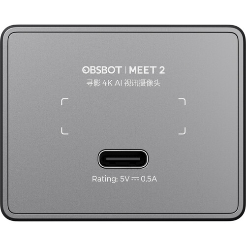 Camara Webcam Meet 2 4K OBSBOT Space Grey