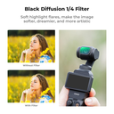 Kit 3 Filtros Magneticos CPL + Black Mist 1/4 + ND2-32 Variable K&f Concept