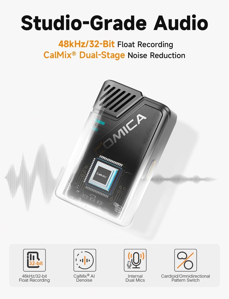 Microfono Balita Comica BooMax 32 bit flotantes