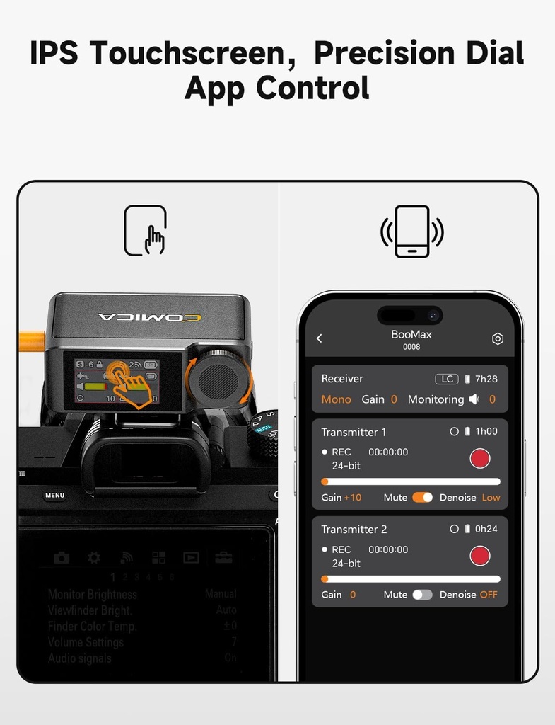 Microfono Balita Comica BooMax 32 bit flotantes