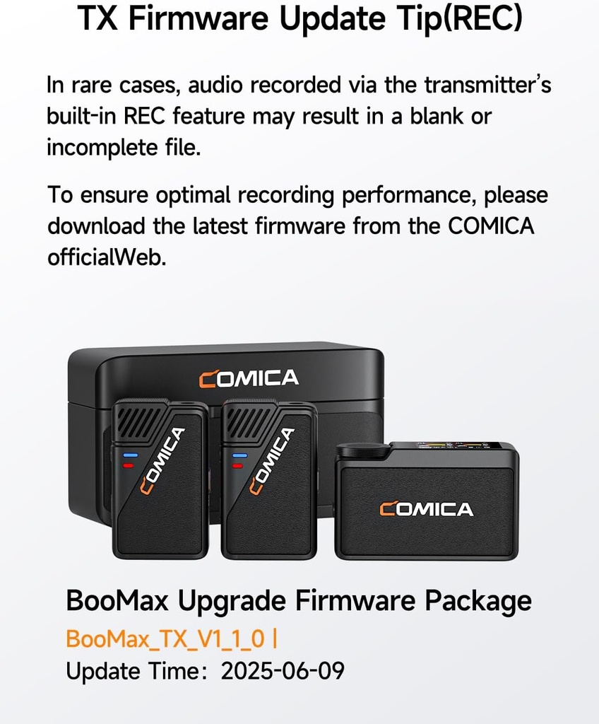 Microfono Balita Comica BooMax 32 bit flotantes