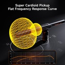 Microfono Shotgun Comica VP3 Super Cardiode Direccional XLR