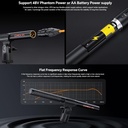 Microfono Shotgun Comica VP3 Super Cardiode Direccional XLR