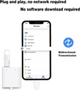 Adaptador Lightning a USB OTG para iPhone 14 y modelos anterioes