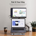 Monitor Portatil 15.6 pulg MNN 1080P FHD IPS USB C HDMI