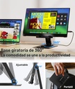 Monitor Portatil 15.6 pulg ingnok 1080P FHD IPS USB C HDMI