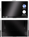 Monitor Portatil 15.6 pulg ingnok 1080P FHD IPS USB C HDMI