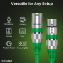 Cable Xlr Macho A Xlr Hembra De 15 Mts Para Microfonos de colores