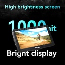 Monitor de Campo Portkeys HD7H 7 Pulg 4K 1000nit Touchscreen