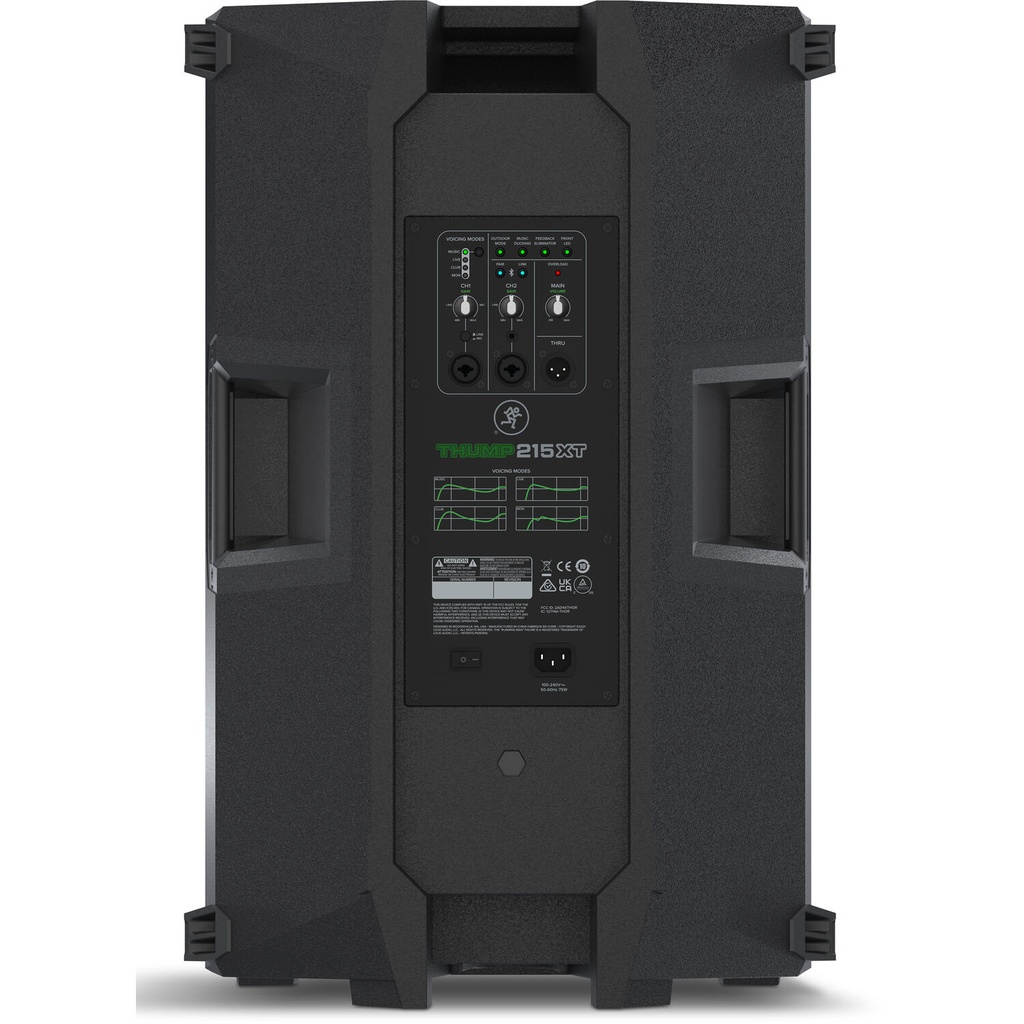 Corneta Amplificada 15 Pulgadas MACKIE THUMP215XT 1400W Bluetooth
