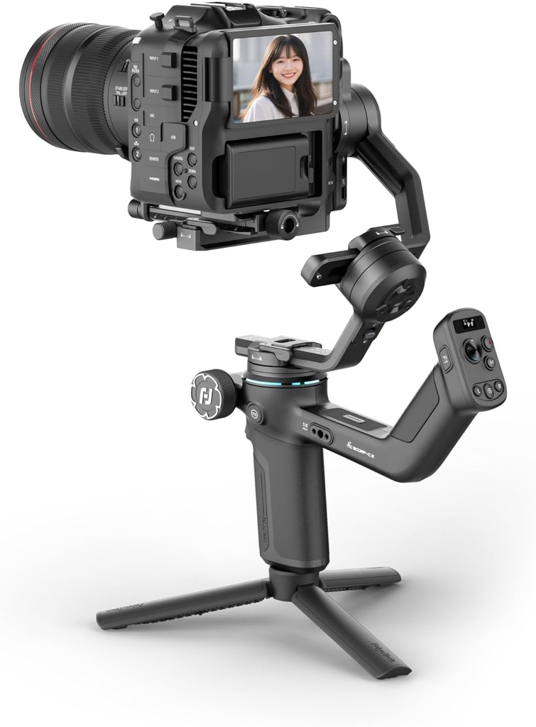Estabilizador Gimbal Camara De Tres Ejes Feiyutech Scorp-c 2 Seguimiento IA