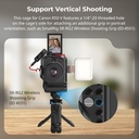 Jaula Smallrig para Camara R50V con Grip Silicona ARCA