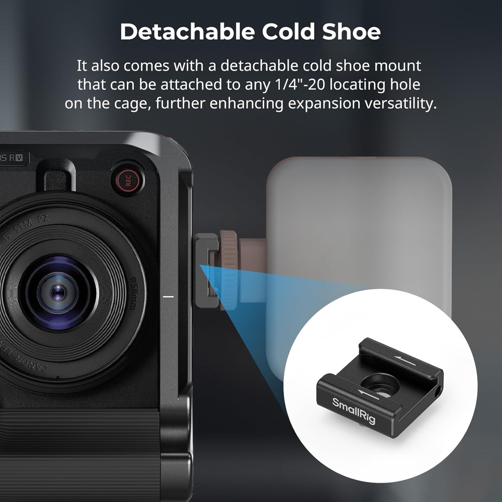 Jaula Smallrig para Camara R50V con Grip Silicona ARCA