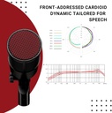 Microfono Dinamico Dynacaster DCM-8 SE ELECTRONICS Premiun Broadcast