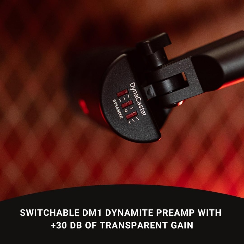 Microfono Dinamico Dynacaster DCM-8 SE ELECTRONICS Premiun Broadcast