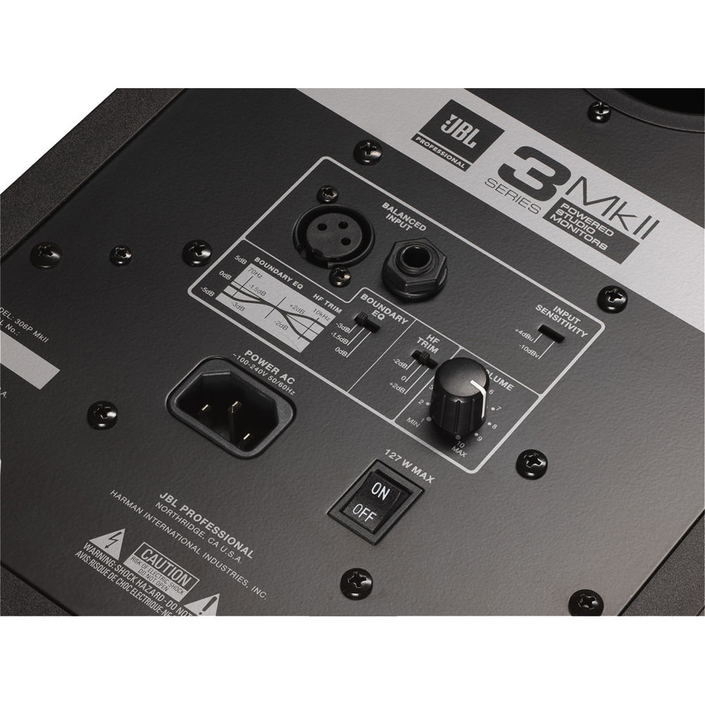 Monitor de Estudio 8 pulg JBL 308P MkII (1 unidad)