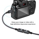 Cable Mini Hdmi Macho a Hdmi Hembra 4K 20 cm