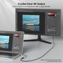 Cable Adaptador Usb C A Hdmi 4k Compatible Thunderbolt 3