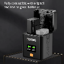 Caja de Carga Rapida USB C Dual para Baterias Canon LPE6/E6N/E6NH/E6P